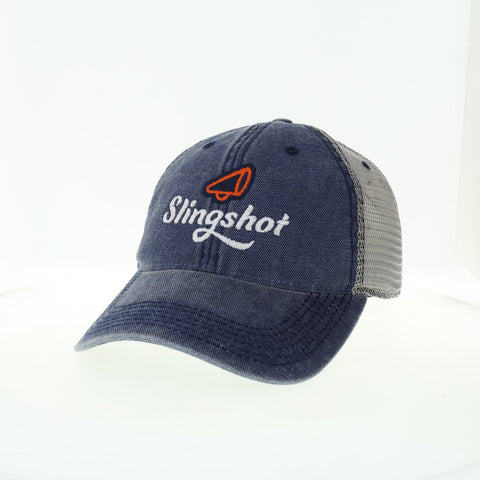 Slingshot L2 Brands Trucker Cap, Navy/Grey