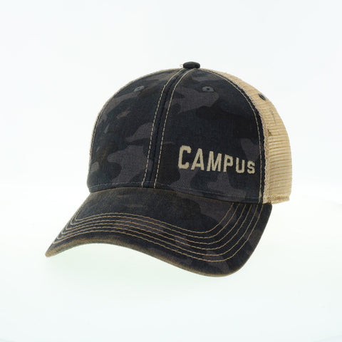 Campus Old Favorite Trucker Hat, Camo