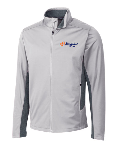 Slingshot Cutter & Buck Navigate Softshell Jacket, Polished Grey (MCO00038)