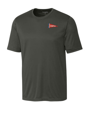 Campus Clique Spin Jersey Performance Tee, Pistol Grey (MQK00076)