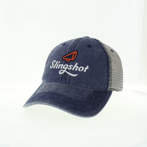 Slingshot L2 Brands Trucker Cap, Navy/Grey