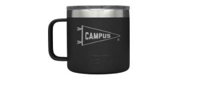 14 oz YETI Mug Black –