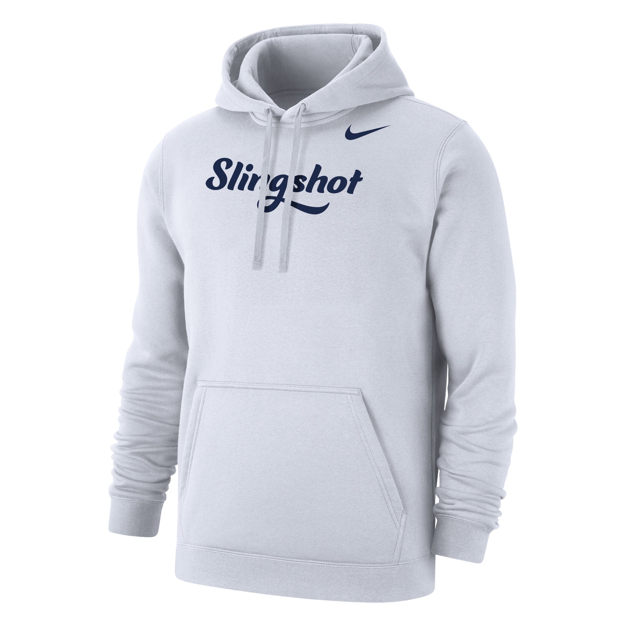 Slingshot Nike Club Fleece Hoodie, White – Slingshot Swag Shop