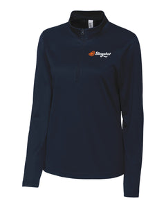 Slingshot Ladies Clique Spin 1/2 Zip Pullover, Navy (LQK00085)