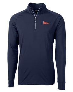 Campus Cutter & Buck Adapt Performance 1/2 Zip, Navy (MCK01143)