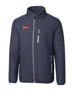 Campus Cutter & Buck Rainier Full Zip Jacket, Anthracite Melange (MCO00018)