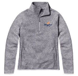 Slingshot L2 Brands Ladies Saranac 1/4 Zip, Nimbus Grey