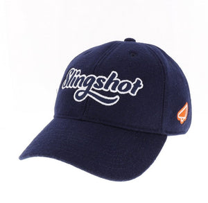 Slingshot L2 Brands Vintage Wool Flannel Cap, Navy